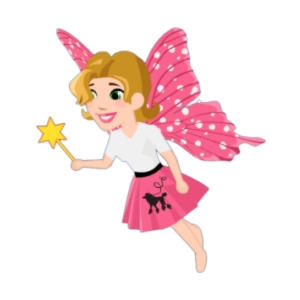 Sandy the Retro Fairy